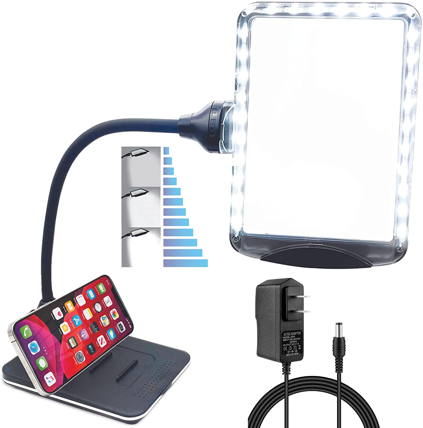 Wholesale 10X LED Architect Magnifying Lamp With Clamp, Hands Free